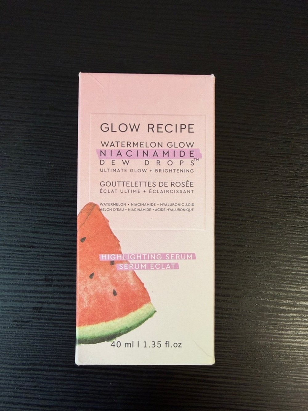 Glow Recipe Watermelon Glow Highlighting Serum - Pink & Green Accents